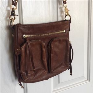 MZ Wallace Brown Crossbody Bag